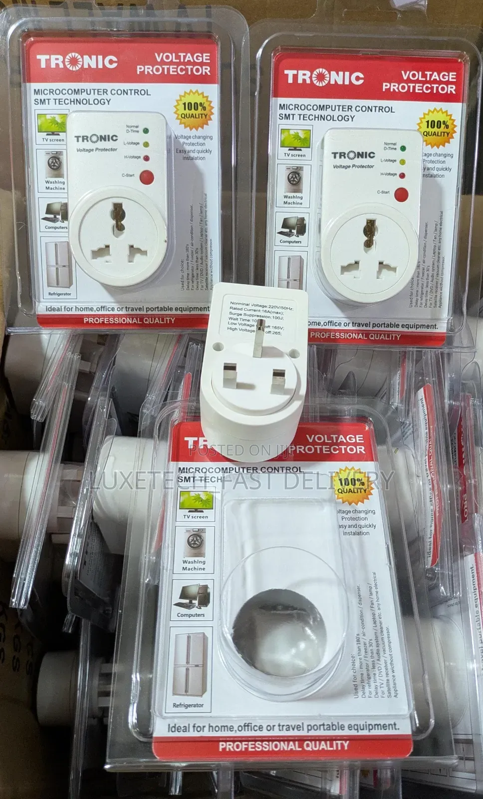 Tronic Voltage Protectors for Tv, Fridge, Computer and Washing Machine