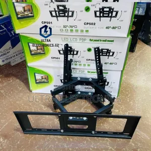Tv Bracket Ya Ukutani Yenye Mikono Miwili Hevy Duty 32inch to 80inch