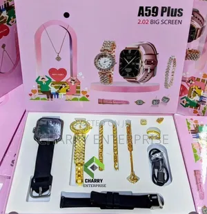 Classic Smartwatch Berry A59 Plus Valentine's Combo Ya
Smartwatch