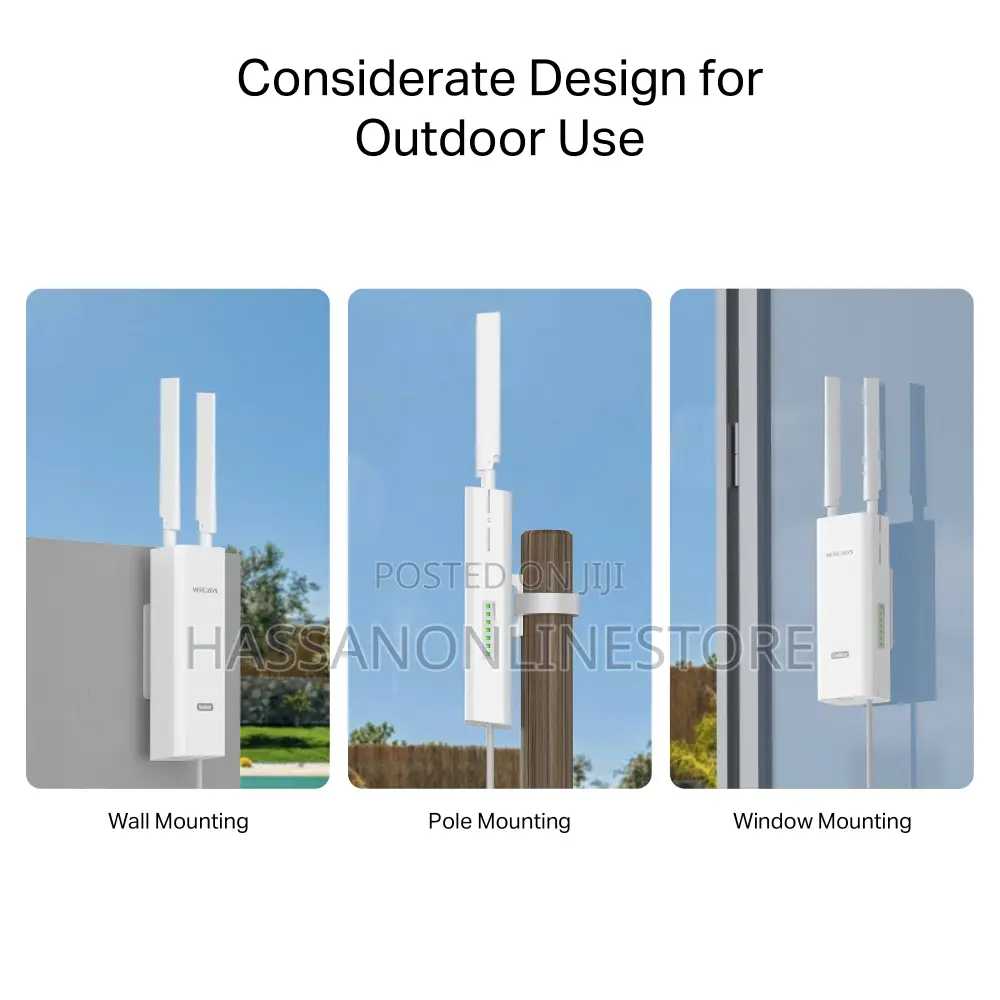 Mercusys Mb118-4g 300 MBPS Wireless 4g Lte Outdoor/Indoor Router