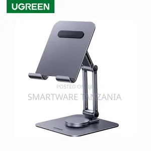 Ugreen Tablet Stand Desk Swivel 360 Rotating Base Aluminum Adjustable