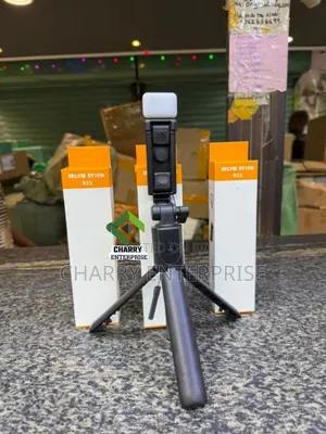 R1s Bluetooth Selfie Stick With Remote Control Led Light With Tripod
