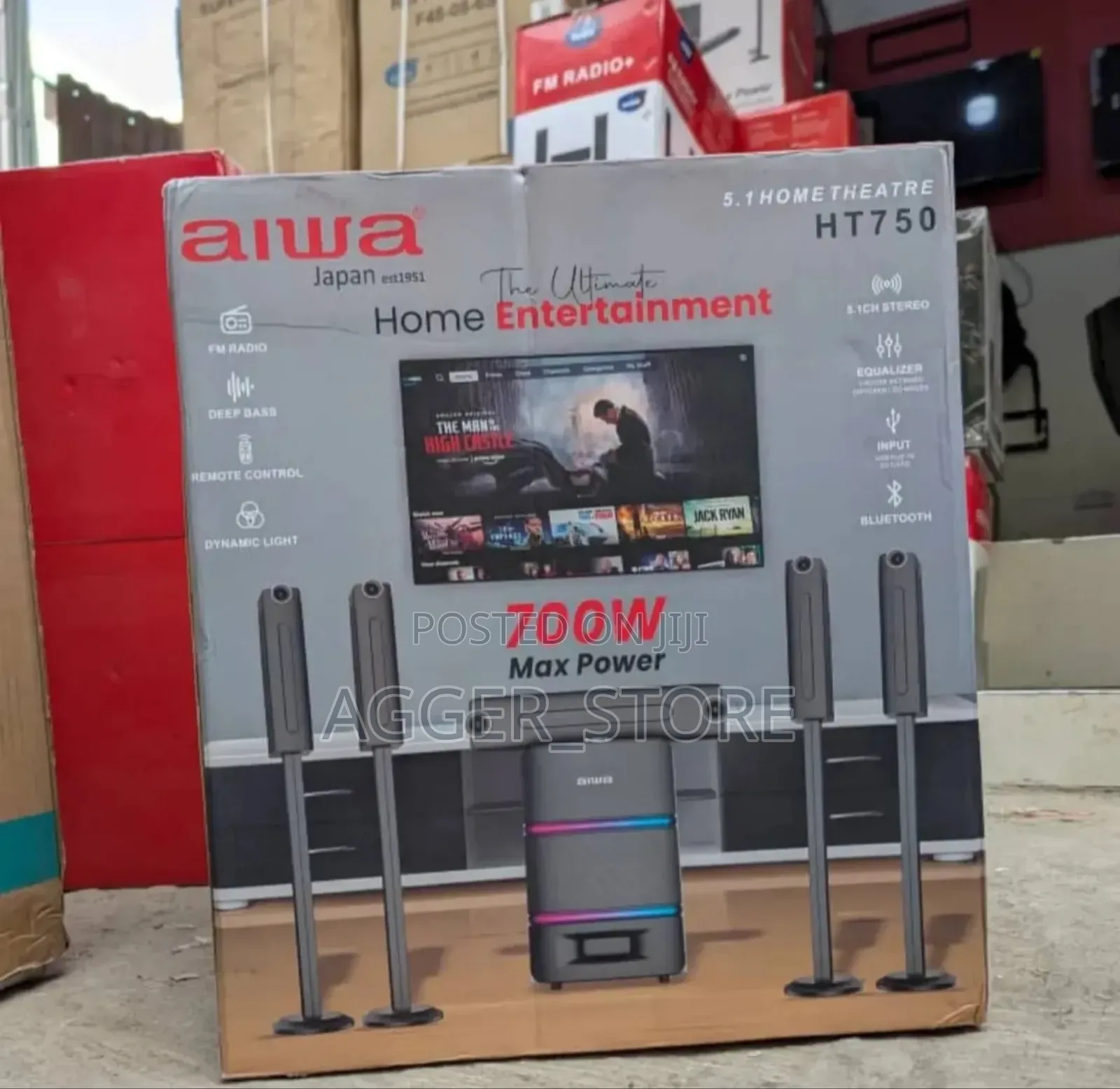 Aiwa Ht750 700watts Soundbar