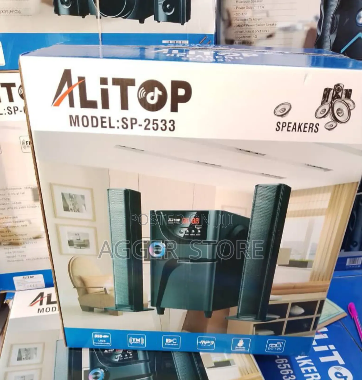 Alitop Subwoofer Sp-2533