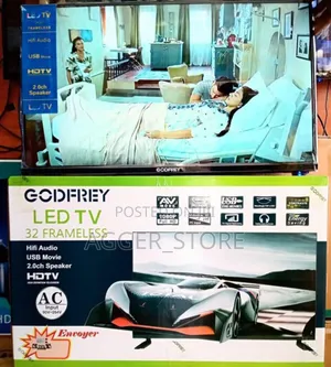 Godfrey Tv 32” Smart Frameless