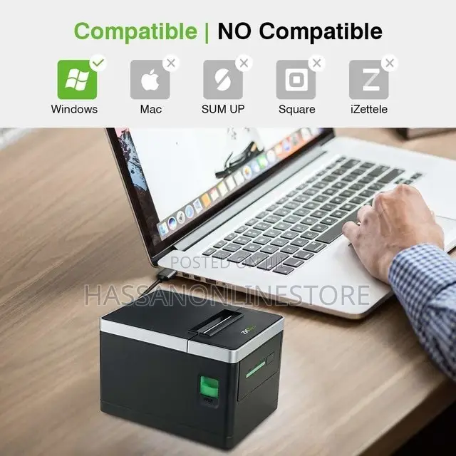 Zkteco Zkp8008 Usb Ethernet Thermal Printer