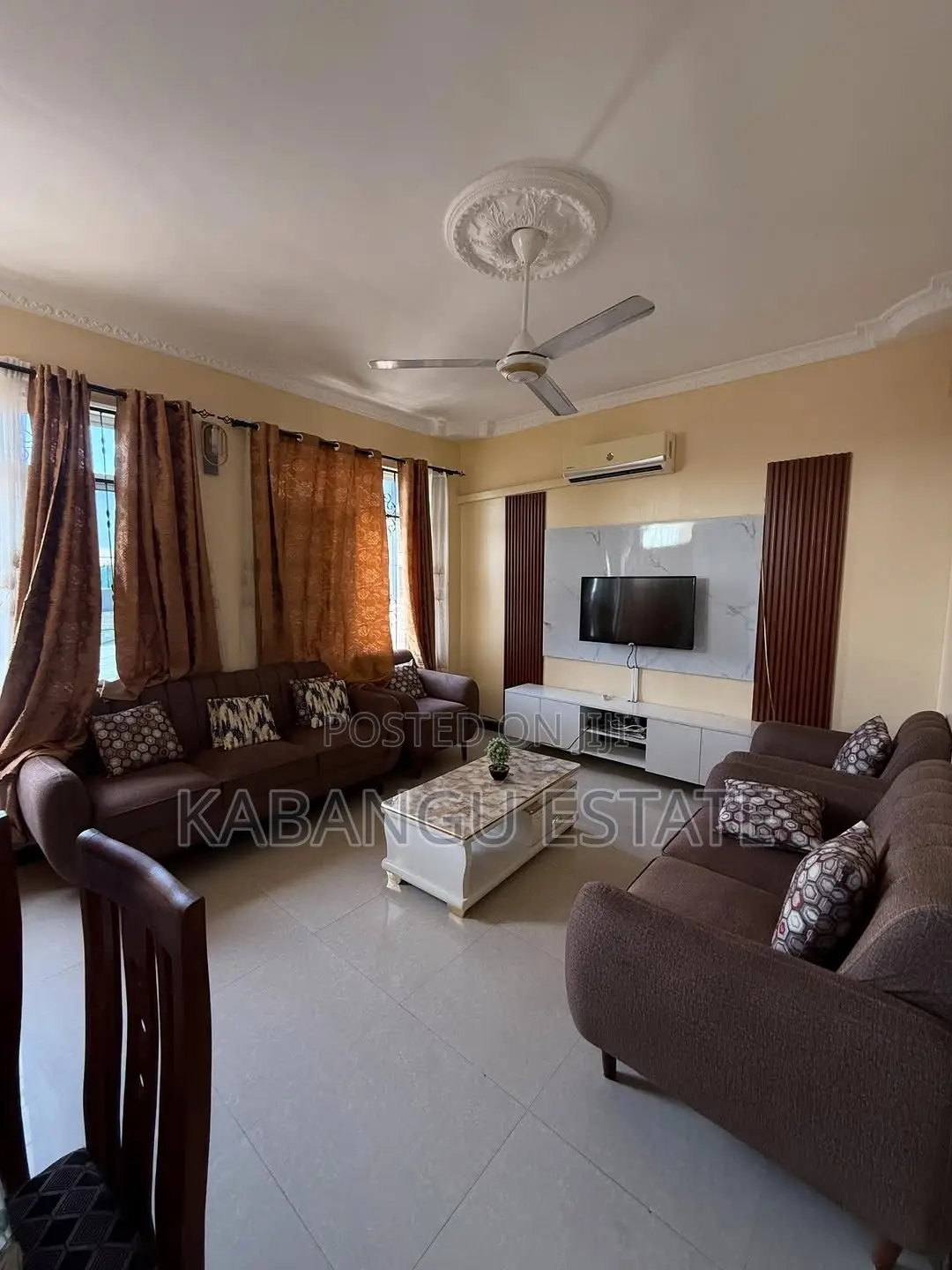 Furnished 3bdrm Apartment in Msasani for rent