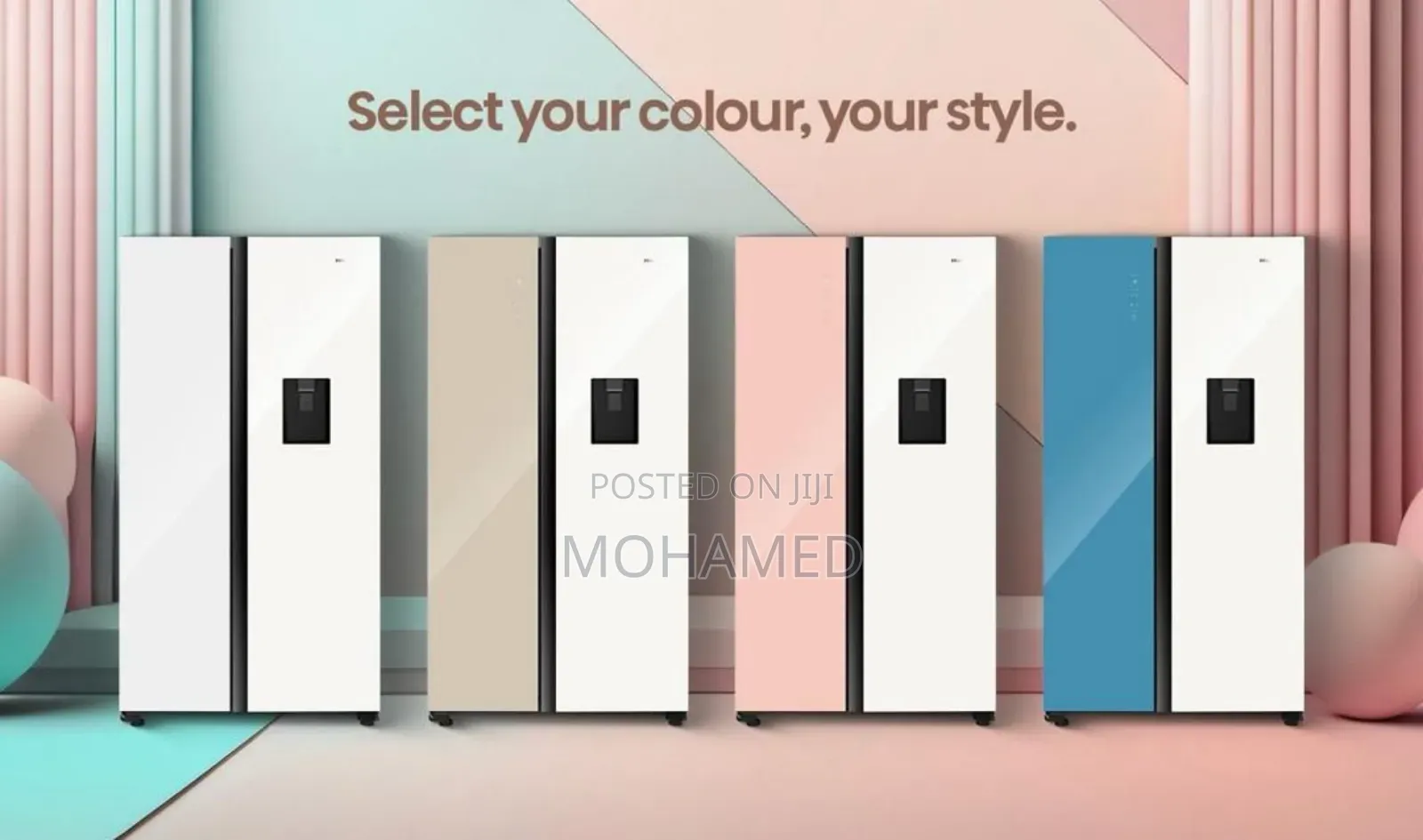 Hisense 508l Side by Side Fridge – Luxury Look, Powerful Cooling 