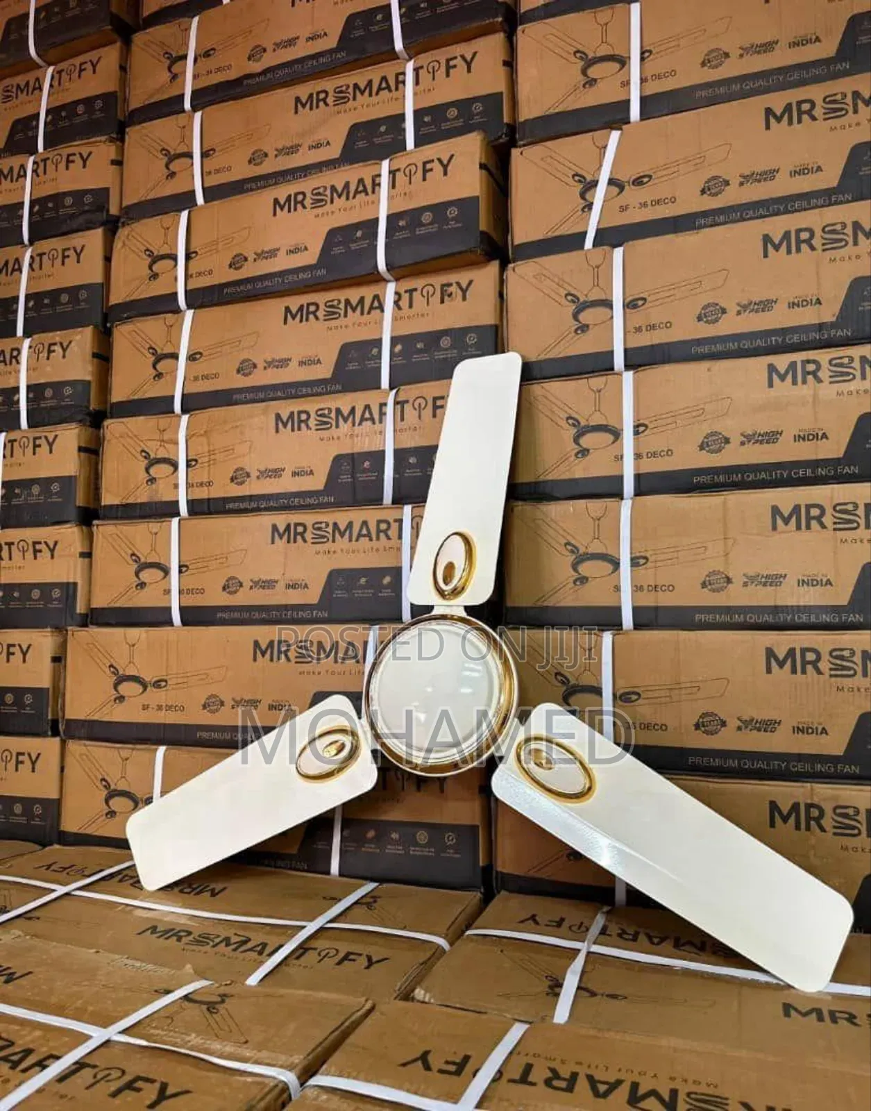  Mr Smartfy Ceiling Fan 36′′ – Premium Deco