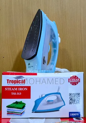  Tropical Steam Iron 1800w – Nguvu, Haraka Safi