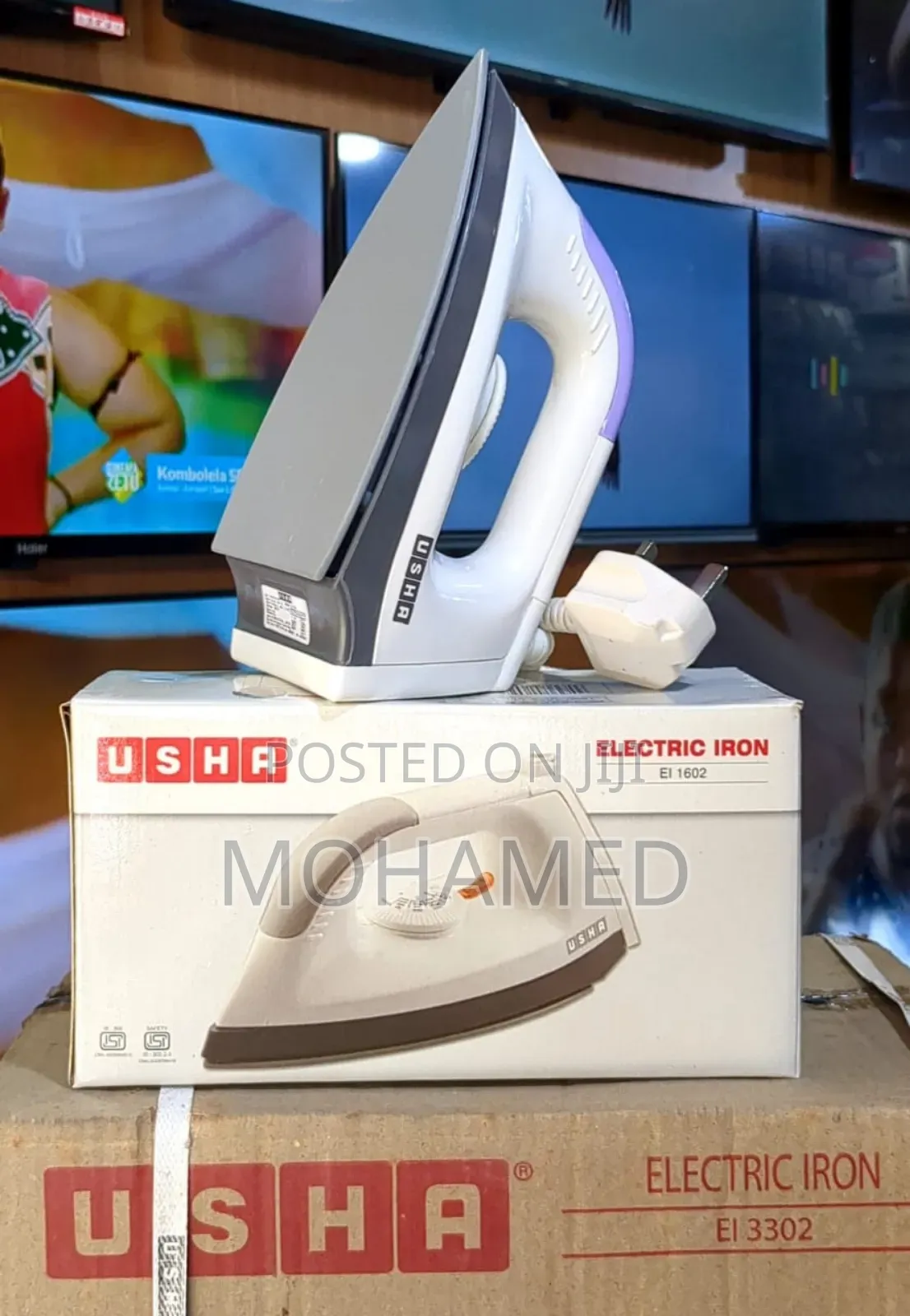  Usha Electric Iron – Nguo Nyooshi Kwa Haraka