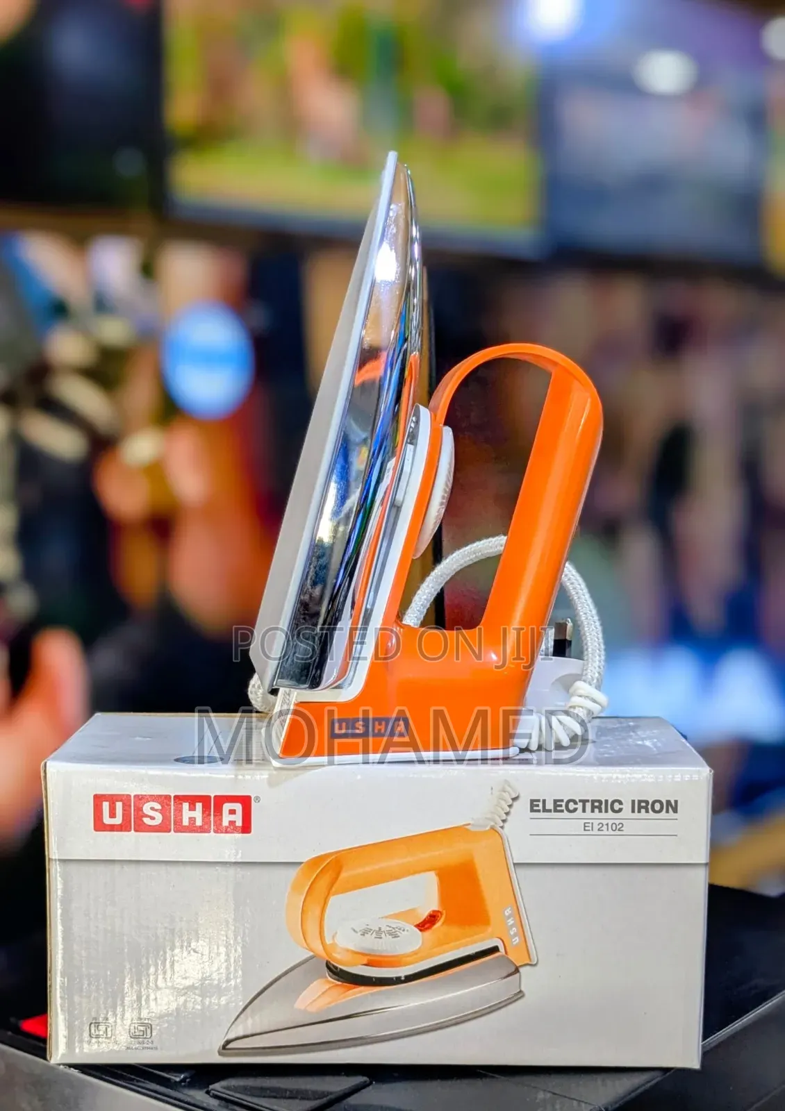  Usha Electric Iron Ei 2102 – Nguo Nyooshi Kwa Haraka Ubora