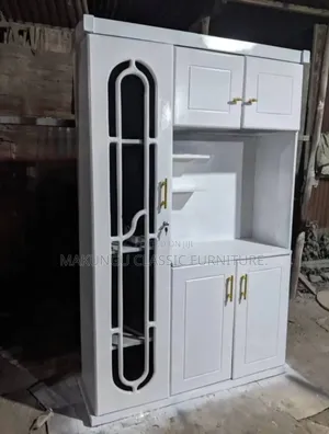 Kitchen Cabinet Milango Mitatu Ya Jiko La Plates