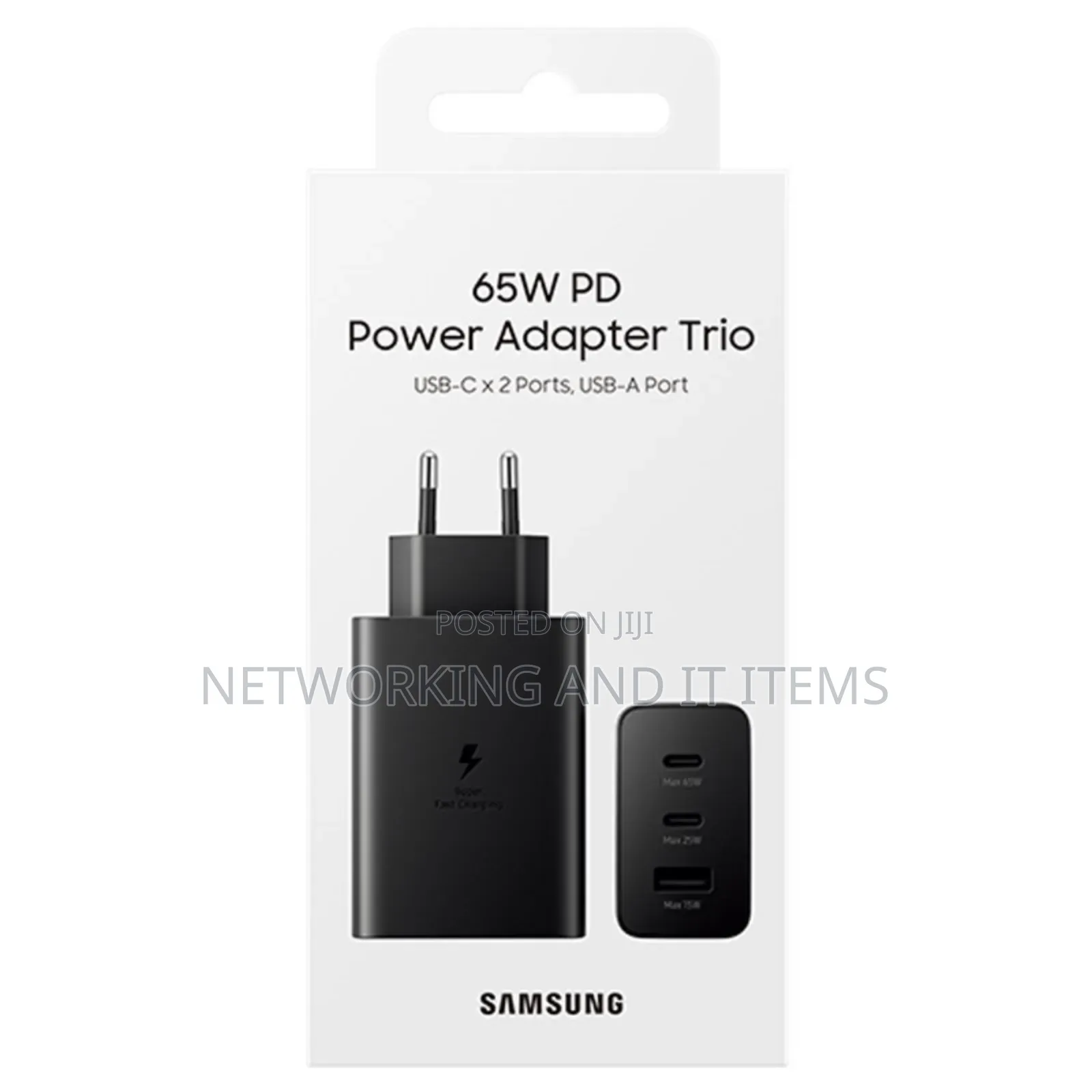 Samsung Ai Smart Charger 65w Power Adapter Trio (Ep-T6530)
