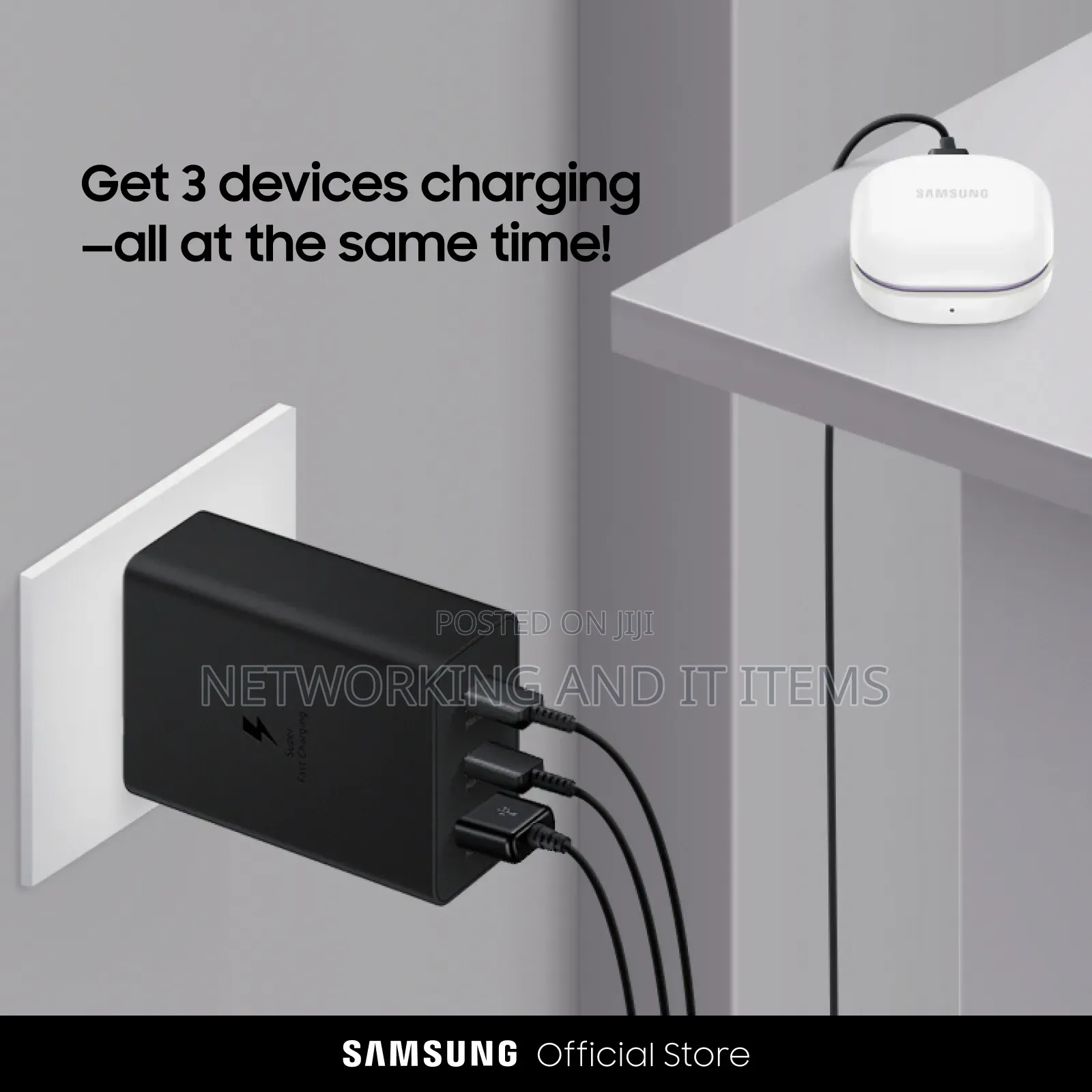 Samsung Ai Smart Charger 65w Power Adapter Trio (Ep-T6530)