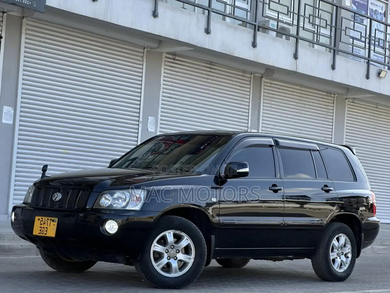 Toyota Kluger 2002 Black