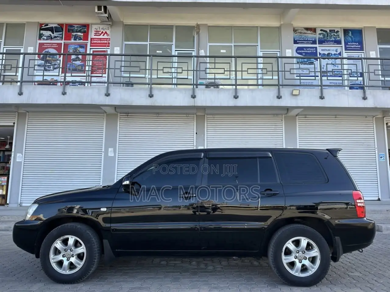 Toyota Kluger 2002 Black