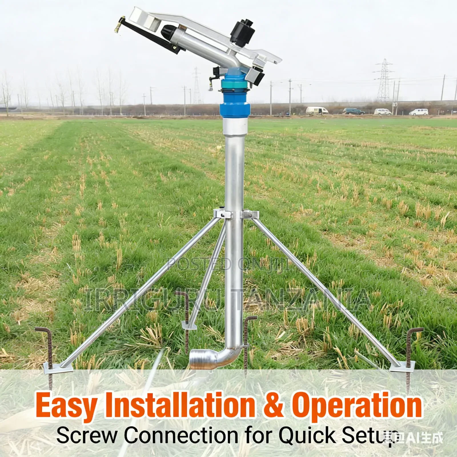 Impact Sprinkler Brass