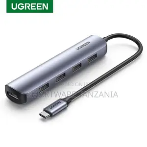 Ugreen 5 in 1 Usb C Hub - Hdmi 4 Port Usb 3.0 Multiport Adapter