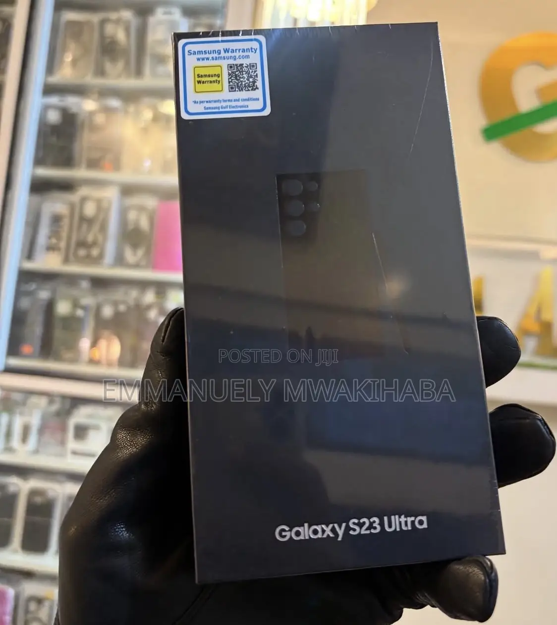 New Samsung Galaxy S23 Ultra 256 GB Black
