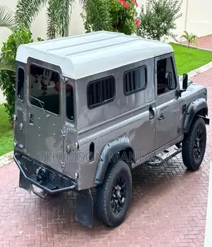 Land Rover Defender Soft Top 4x4 1995 Gray