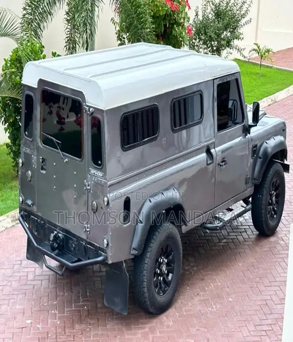 Land Rover Defender Soft Top 4x4 1995 Gray