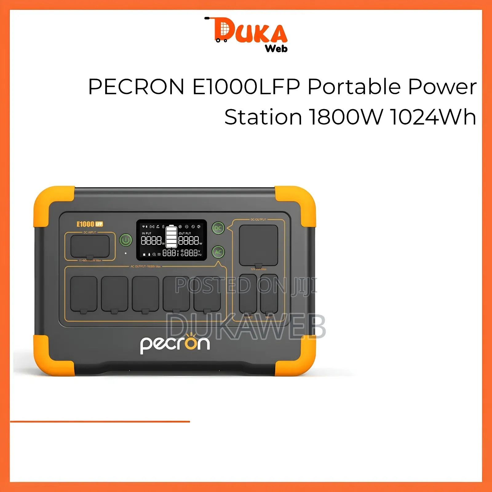 Pecron E1000lfp Portable Power Station – 1024wh Lifepo4
