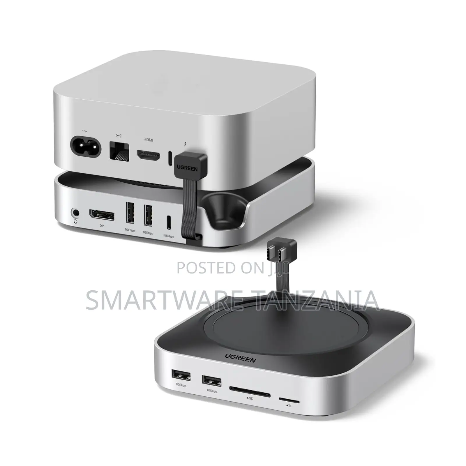 Ugreen 10 in 1 Mac Mini M4 Dock and Stand With M.2 Nvme SSD Enclosure