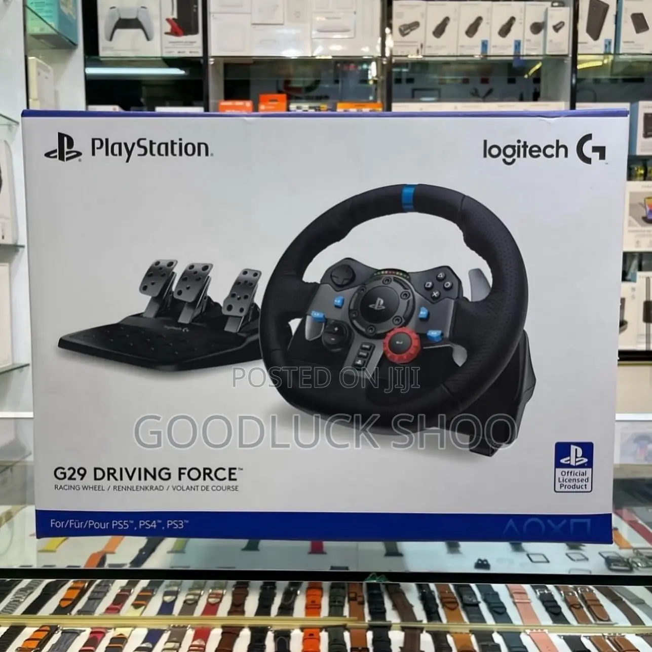 Logitech G29 Driving Force Gaming Racing Wheel With Responsive Pedals