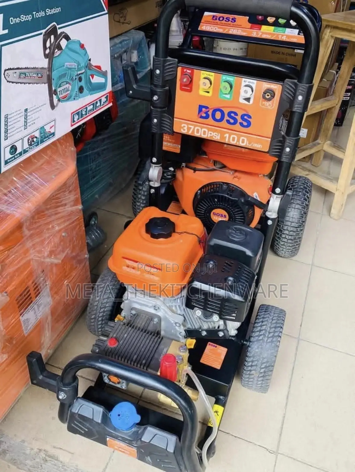 Boss Gasoline High Pressure Washer 3700psi