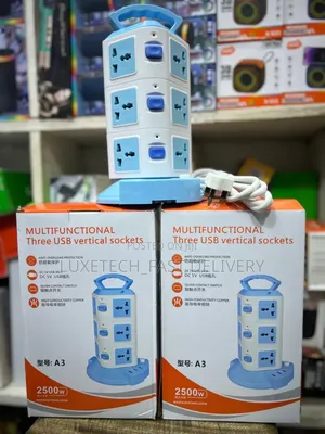 Multifunctional Vertical Power Socket Tower 2500w