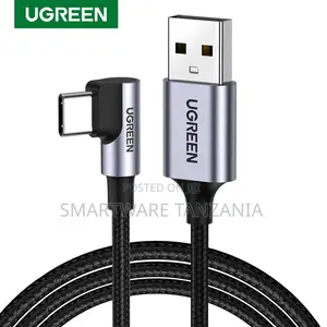 Ugreen Right Angle Usb C Cable 3a Fast Charging 90 Degree Data Cord