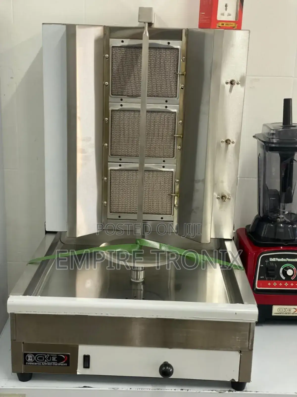 Wg-800 15kg Gas Kebab Machine (3 Burners)