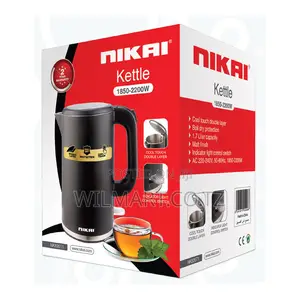 Nikai Kettle 1.7l 2200w Nk820t1 - Black