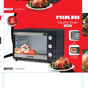 Nikai Oven Electric 50l With Rosting Function 1800w Nt50rz 120 Mins