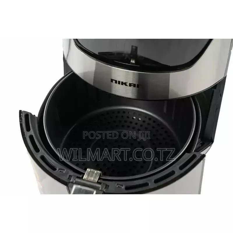 Nikai Airfryer 6l Digital 1800w Naf688ds 60 Mins Timer Detachable