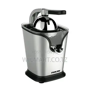 Nikai Citrus Juicer Steel 100w Nj4747c Stainless Steel 2 Speeds