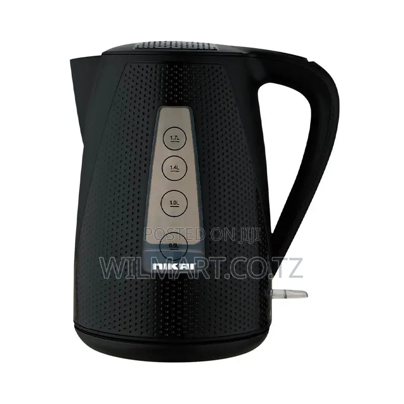 Nikai Jug Kettle 1.7l Plastic With Cord Storage 2200w Nk744p External