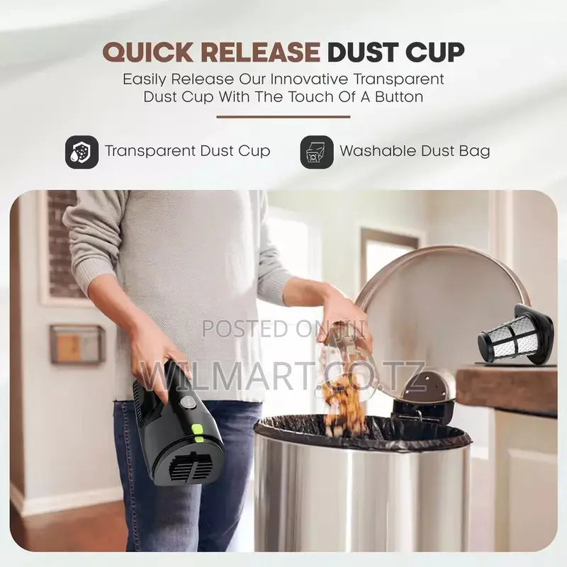 Nikai Vacuum Cleaner 0.8l 2 in 1 Stick and Hand Held 600w Nvc320h1