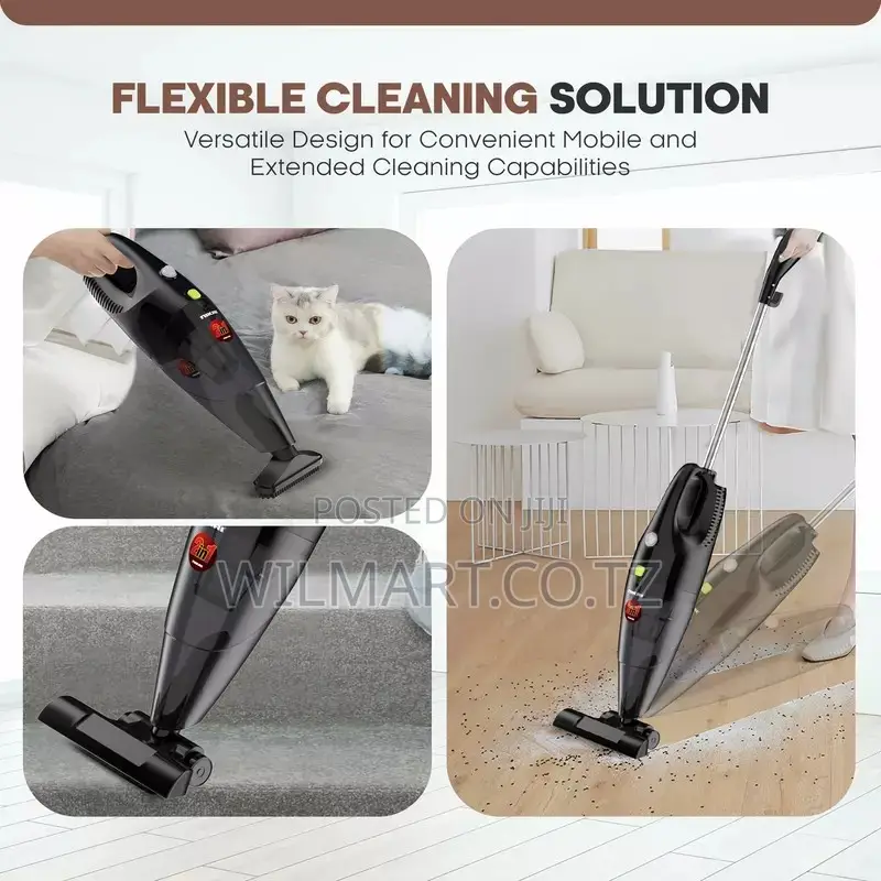 Nikai Vacuum Cleaner 0.8l 2 in 1 Stick and Hand Held 600w Nvc320h1