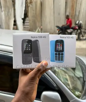 New Nokia 105 4G Black