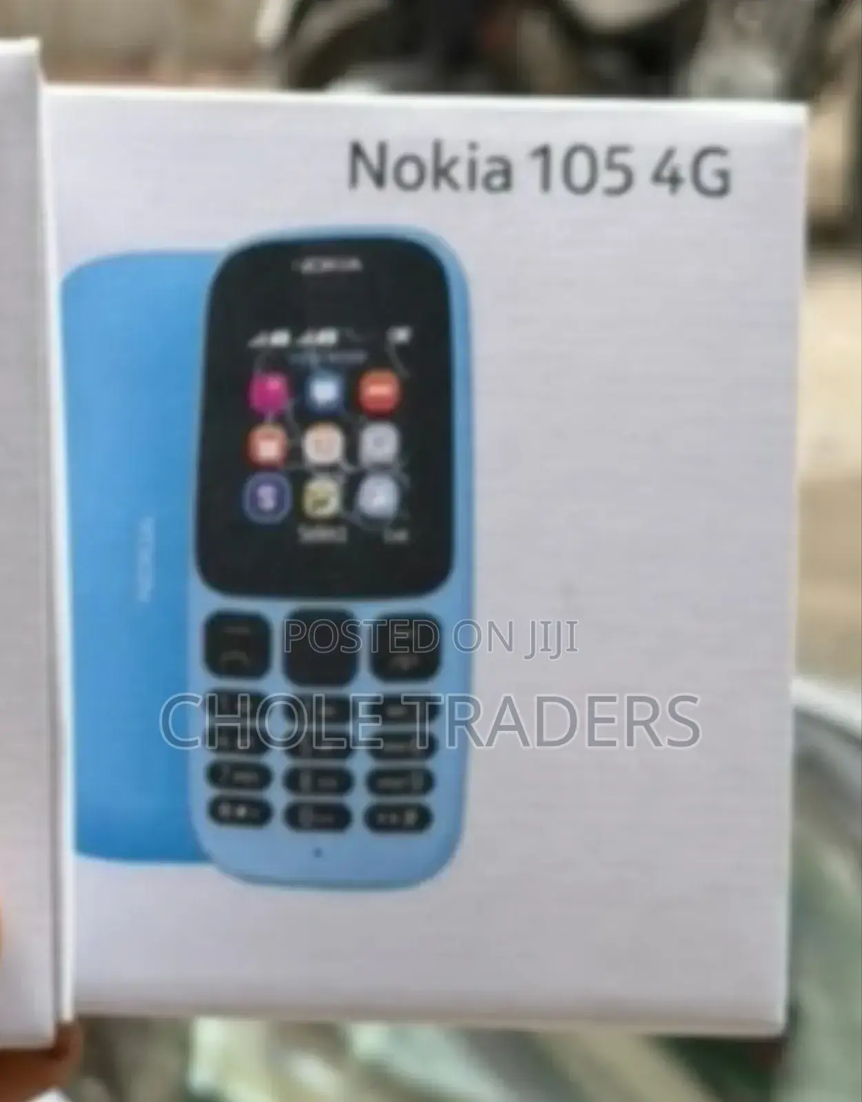 New Nokia 105 4G Black