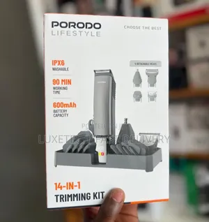 Porodo Lifestyle 14-in-1 Trimming Kit Versatile Grooming Device