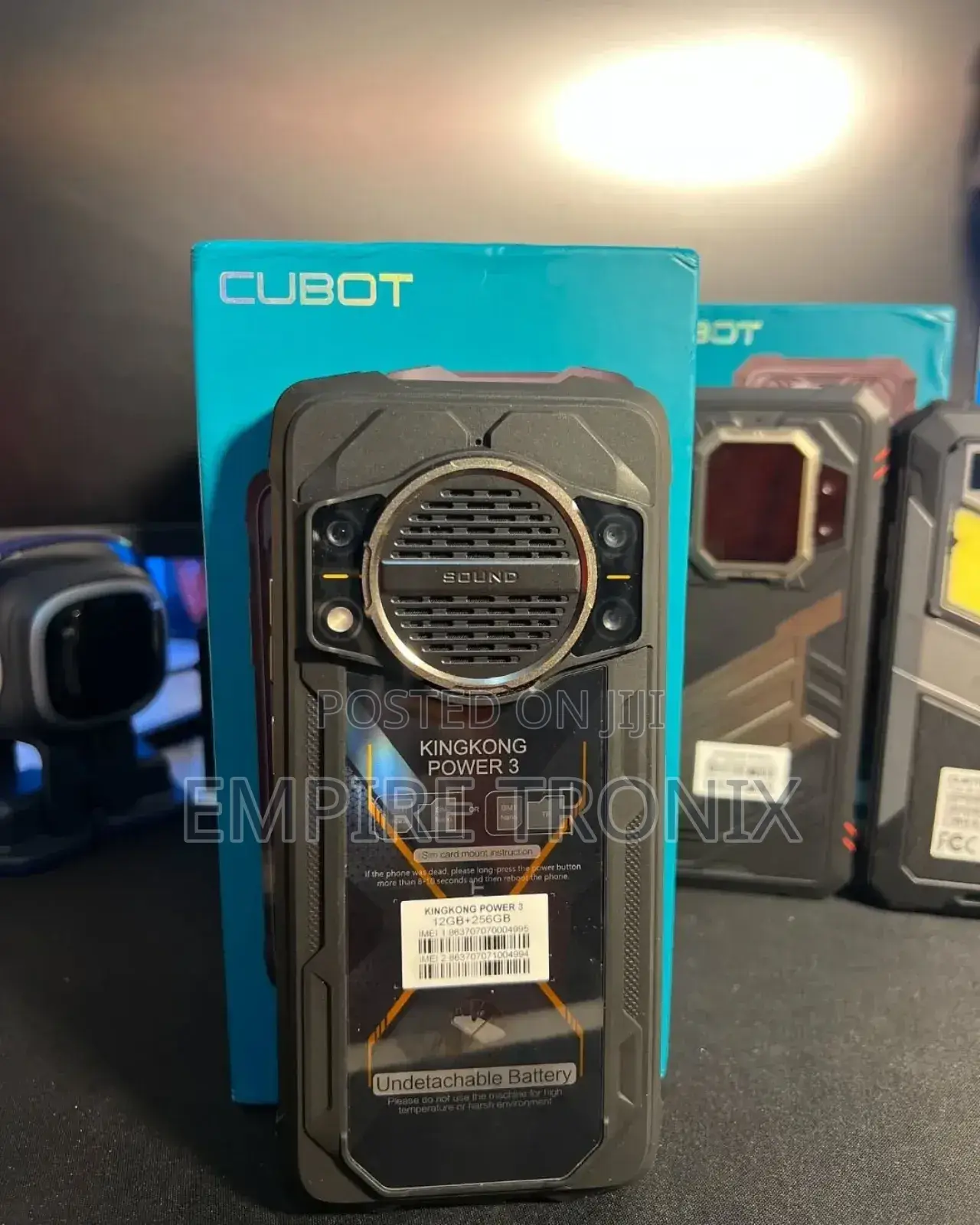 New Cubot KingKong Power 3 256 GB Black