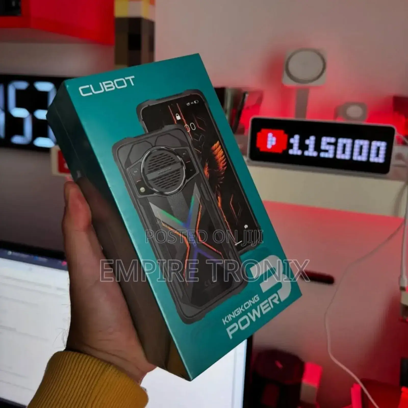 New Cubot KingKong Power 3 256 GB Black