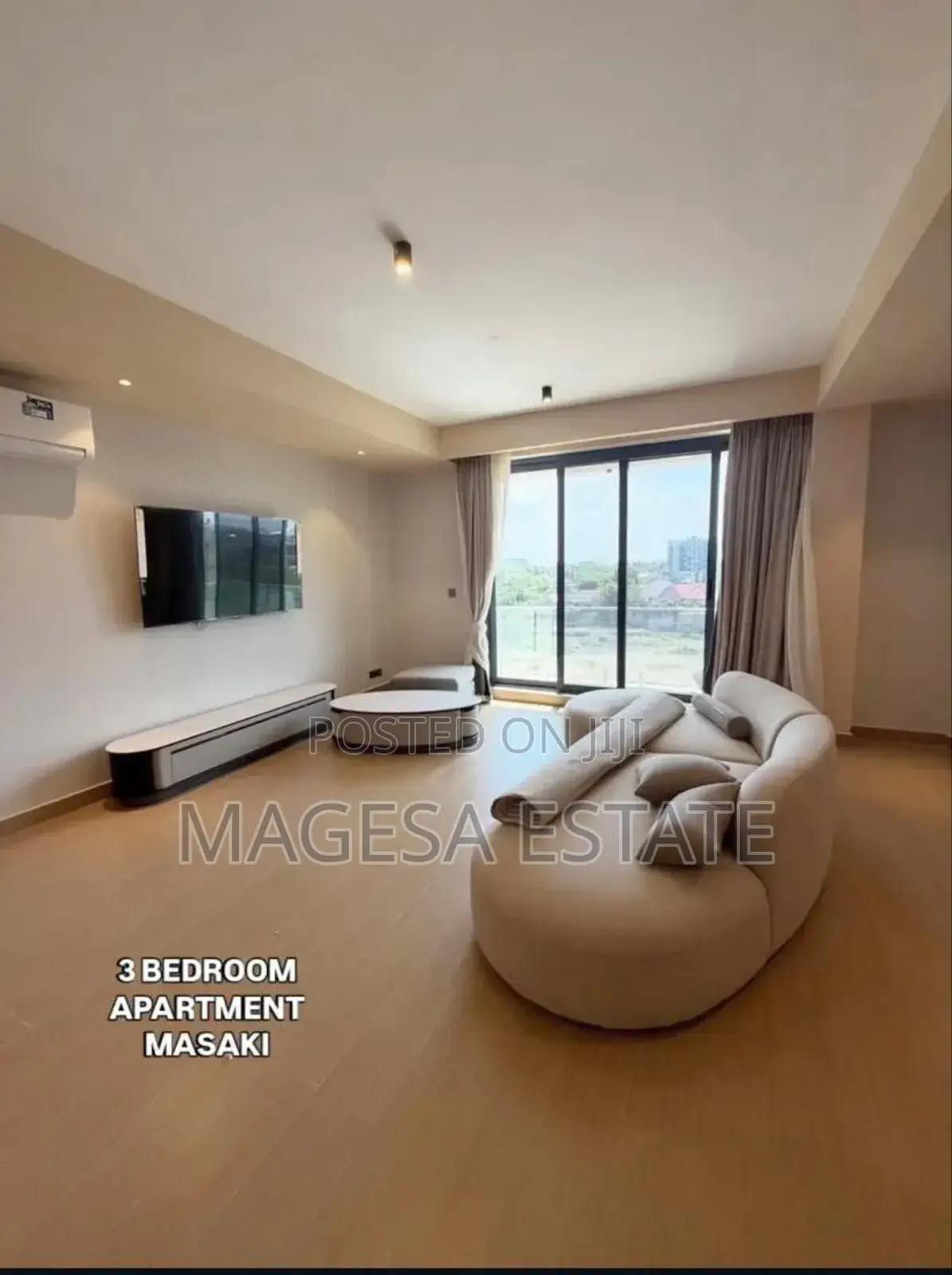 Furnished 3bdrm Apartment in Masaki for rent
