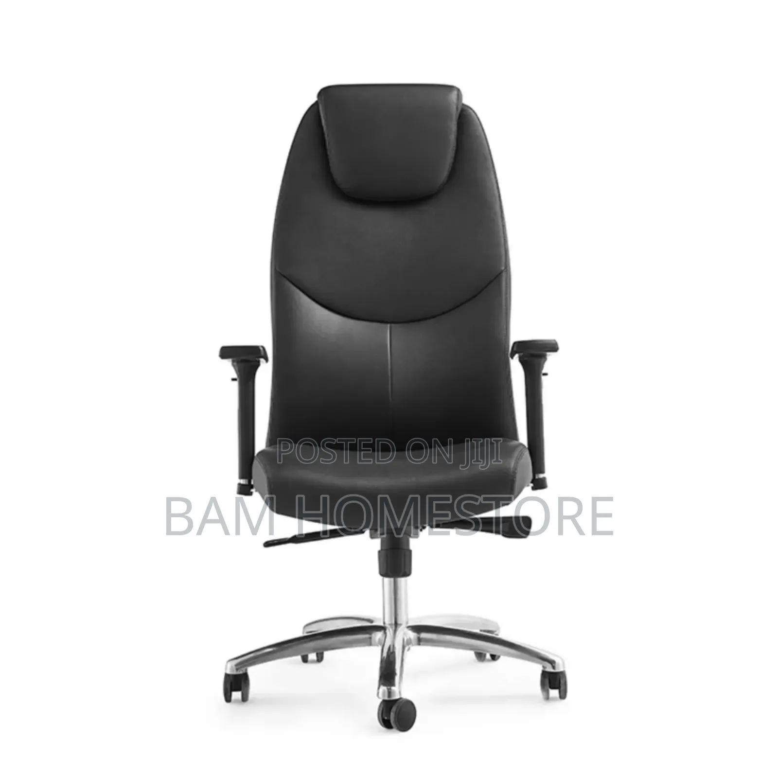 Executive High-Back Swivel Office Chair Boss Chair With Headrest