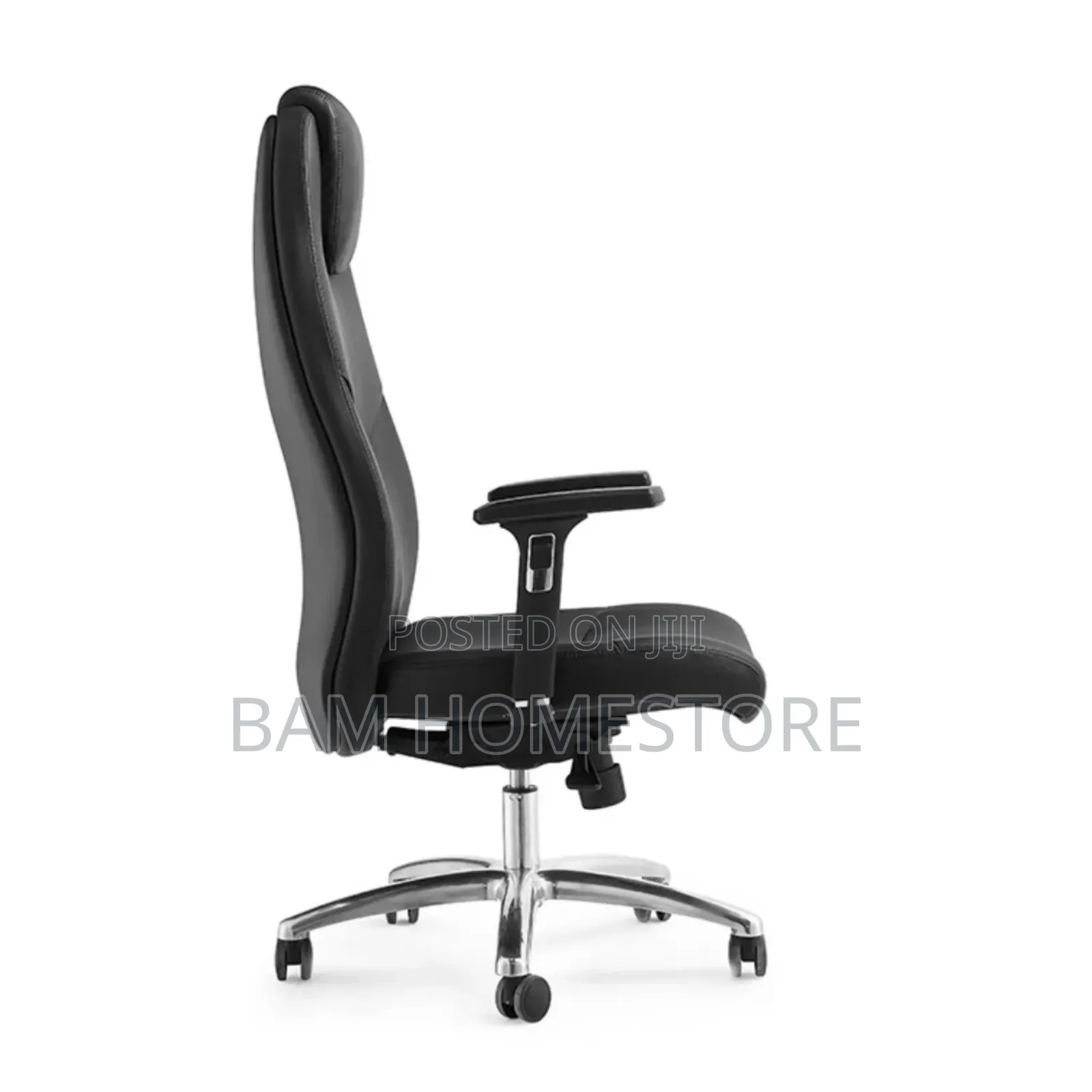 Executive High-Back Swivel Office Chair Boss Chair With Headrest