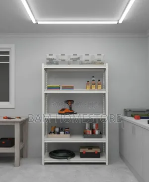 Metal Storage Shelves (Xs440) - Home, Office Shop Storage Rack