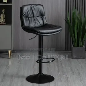 Luxury Swivel Bar Stool - Padded Hydraulic Bar Stools for Home Cafe